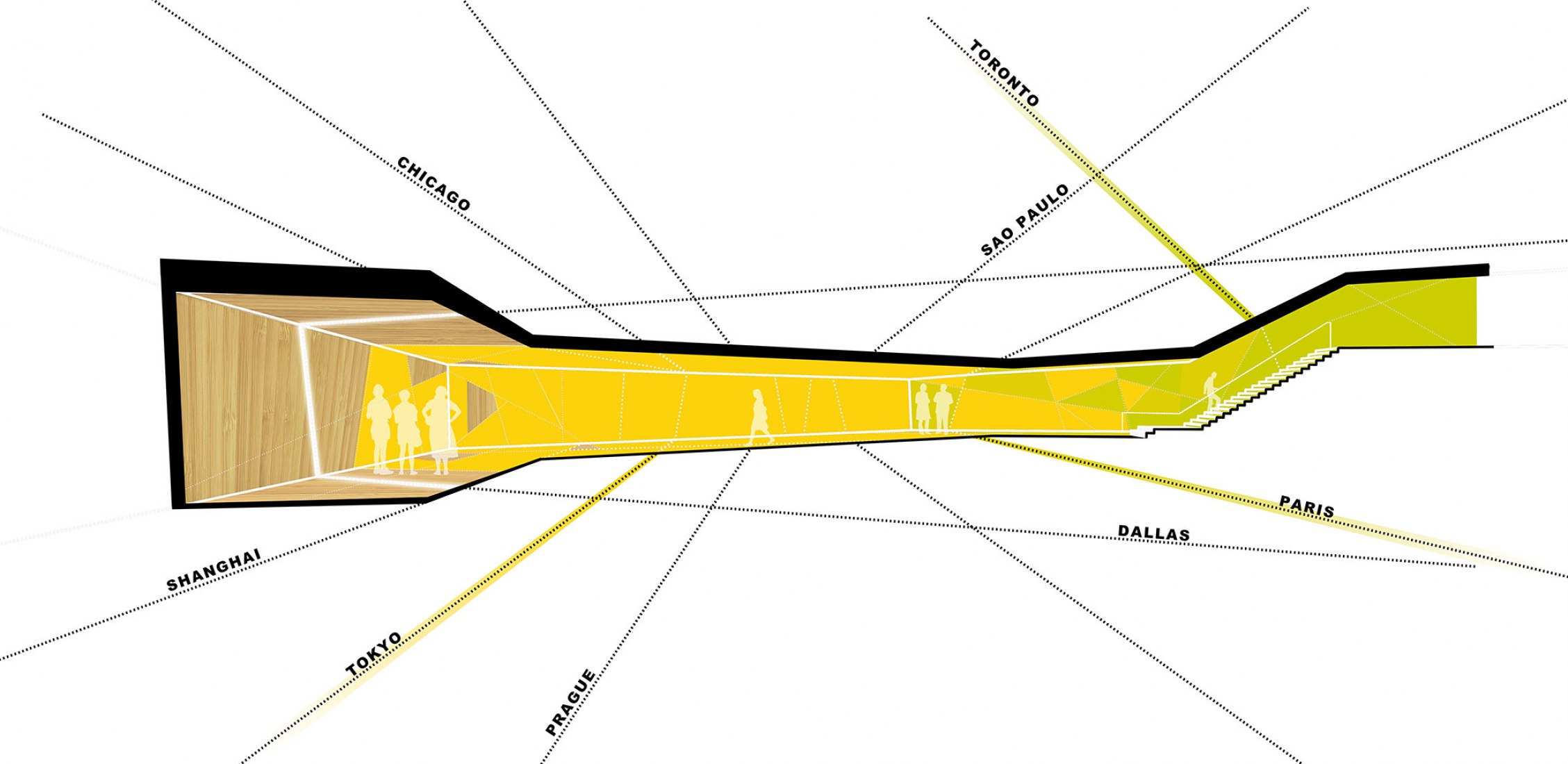 Concept. Akamai Technologies Global Headquarters by Sasaki. Courtesy of Sasaki.