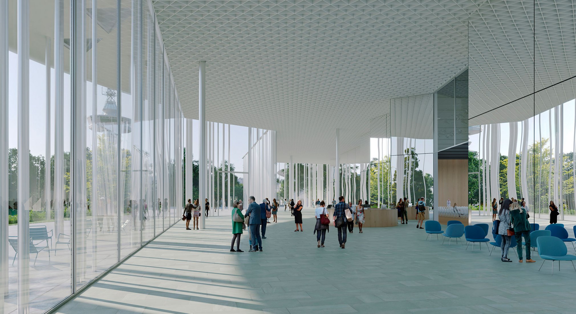 ConfEx Park by Sauerbruch Hutton, Gustafson Porter + Bowman, Stavropoulou Architects