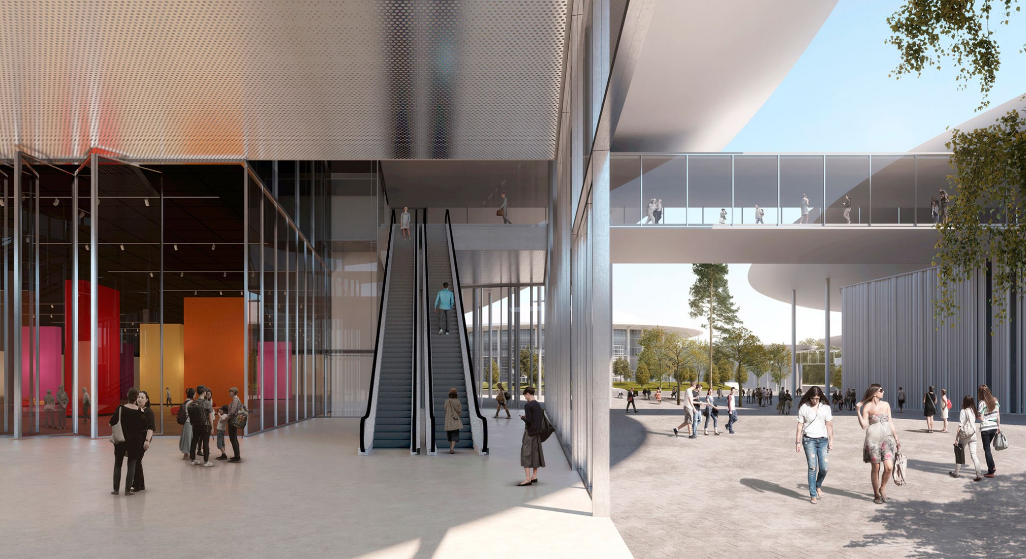 ConfEx Park by Sauerbruch Hutton, Gustafson Porter + Bowman, Stavropoulou Architects