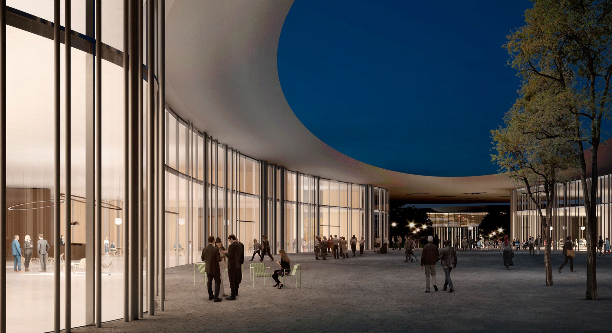ConfEx Park by Sauerbruch Hutton, Gustafson Porter + Bowman, Stavropoulou Architects