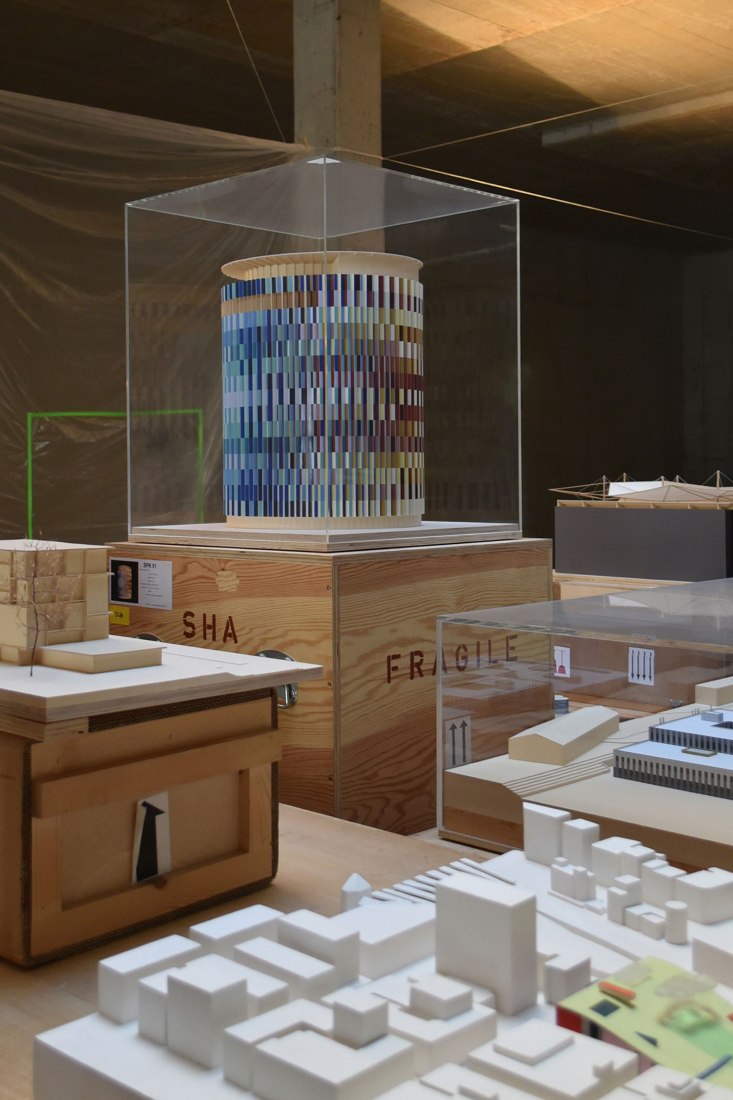 "Open box" by Sauerbruch hutton. Photograph by Günter Richard Wett.