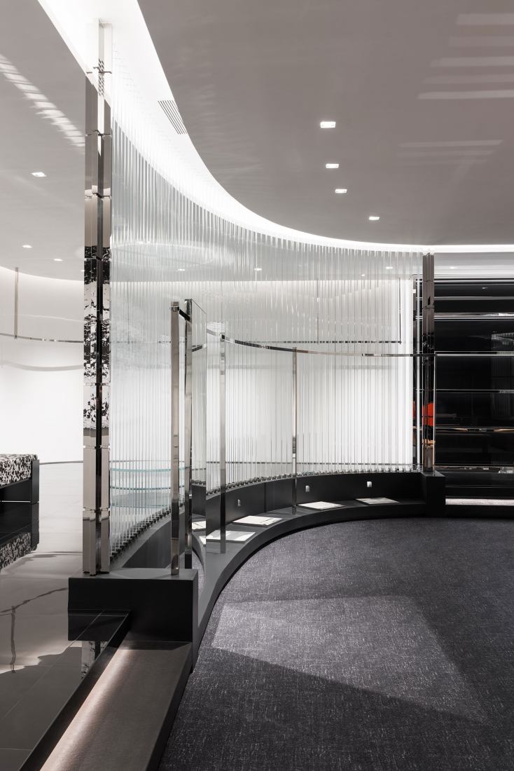 Tienda boutique CALVINLUO Chengdu IFS por say architects. Fotografía por Wen Studio.