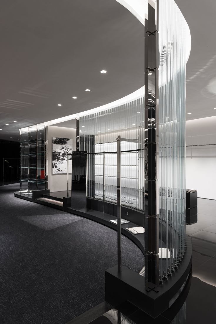 Tienda boutique CALVINLUO Chengdu IFS por say architects. Fotografía por Wen Studio.