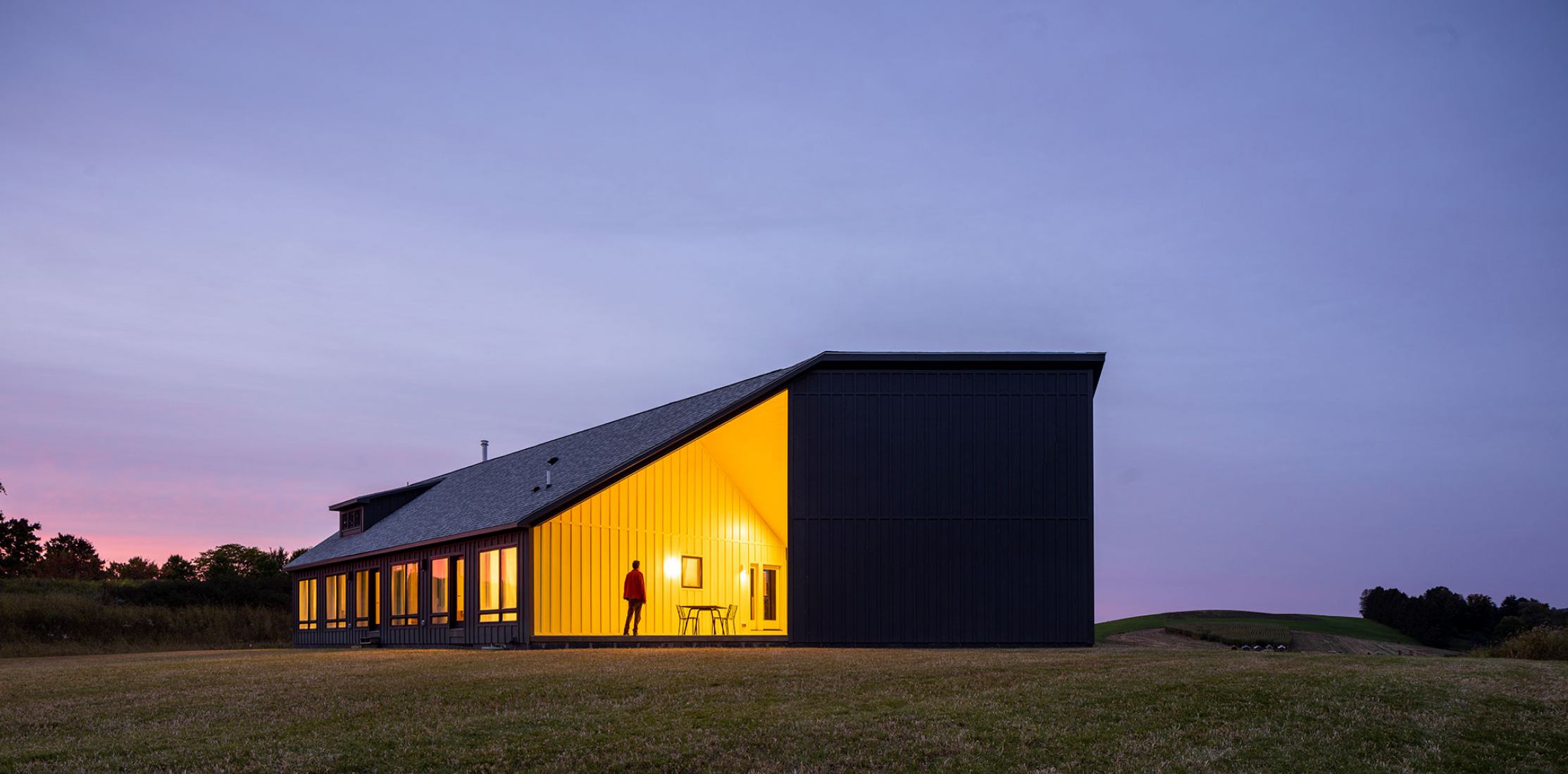 Oblong Farm by Scalar Architecture. Photograph by Imagen Subliminal.
