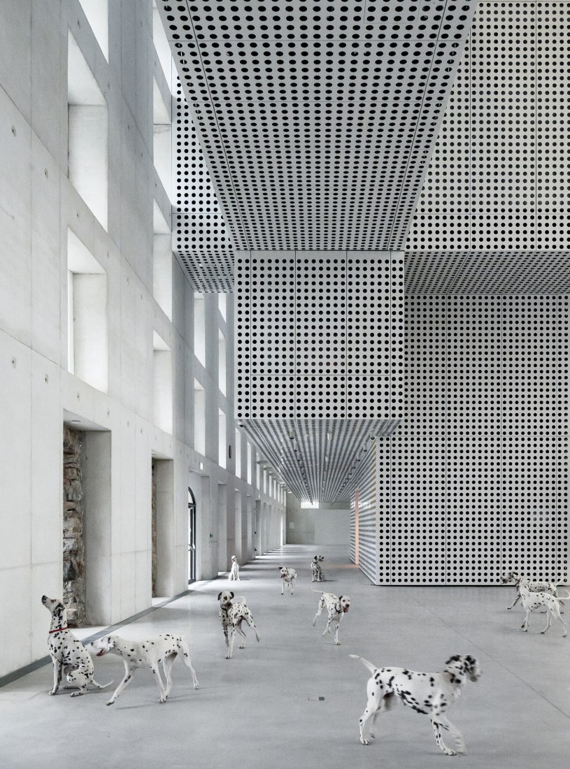 Cukrarna Space for Contemporary Art by Scapelab. Photograph by Miran Kambič.