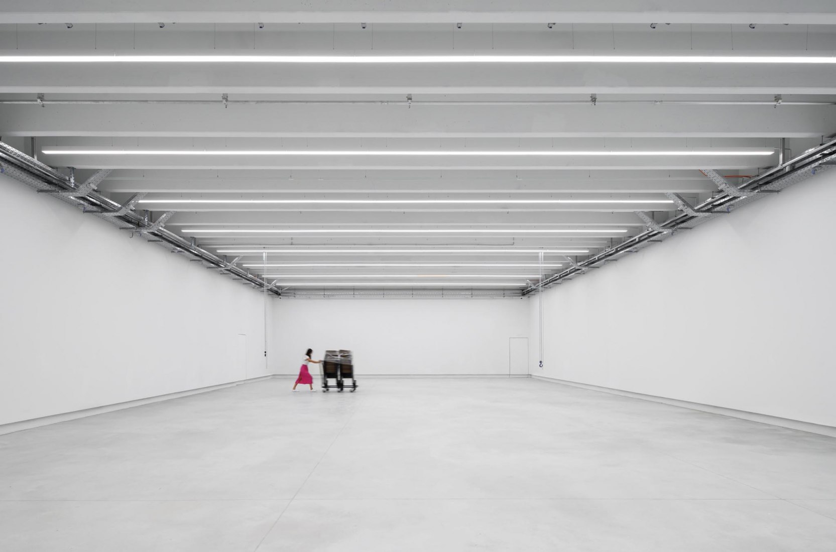Cukrarna Space for Contemporary Art by Scapelab. Photograph by Miran Kambič.