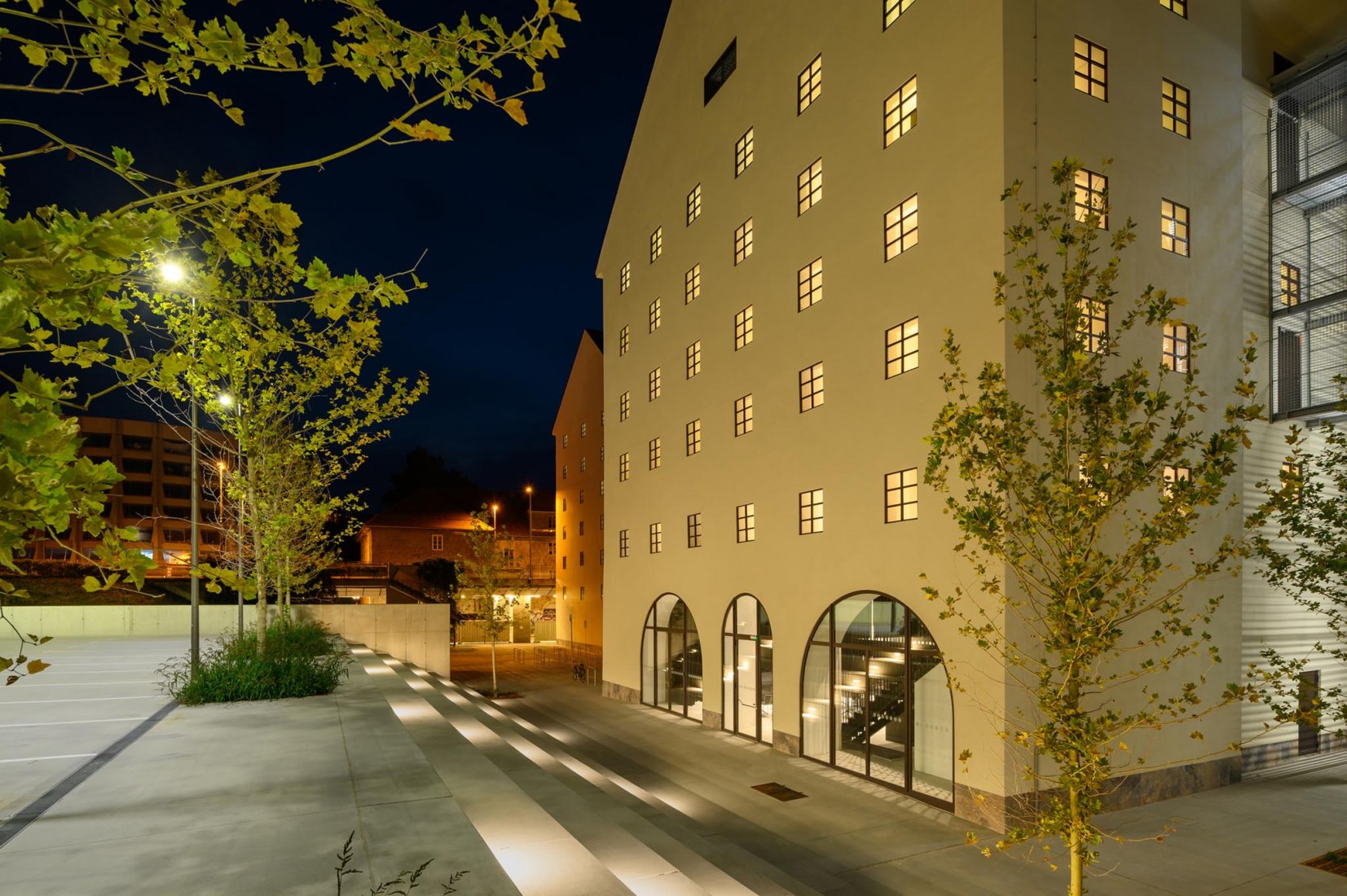 Cukrarna Space for Contemporary Art by Scapelab. Photograph by Miran Kambič.