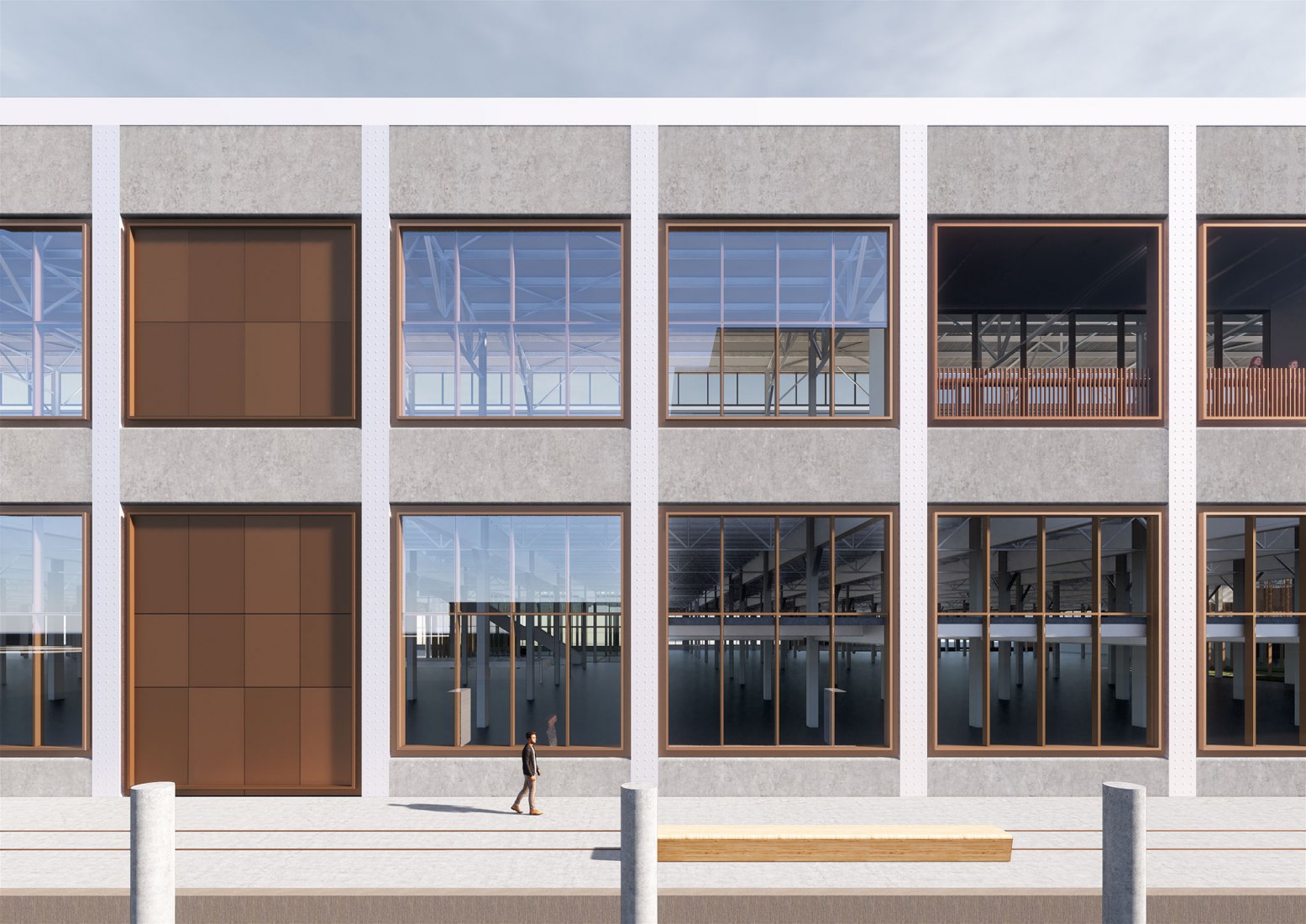 Revitalization of Commonwealth Pier by Schmidt Hammer Lassen Architects. Visualization courtesy of Schmidt Hammer Lassen Architects