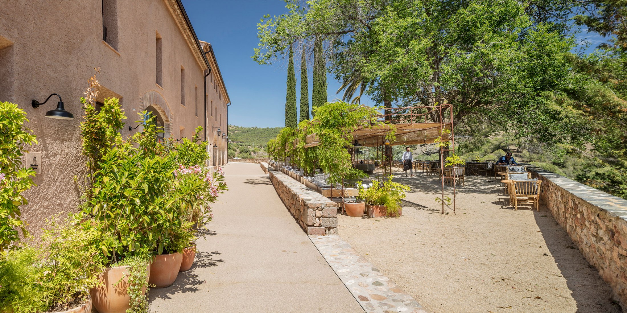 Landscaping project Terra Dominicata Hotel & Winery by SCOB. Photograph by Adrià Goula