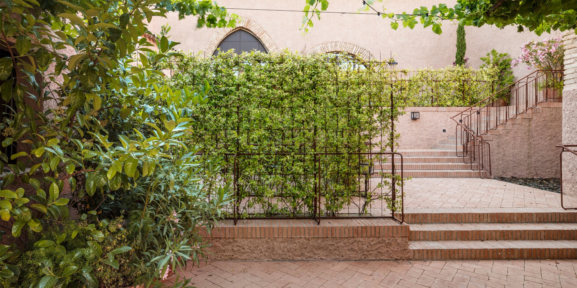 Landscaping project Terra Dominicata Hotel & Winery by SCOB. Photograph by Adrià Goula