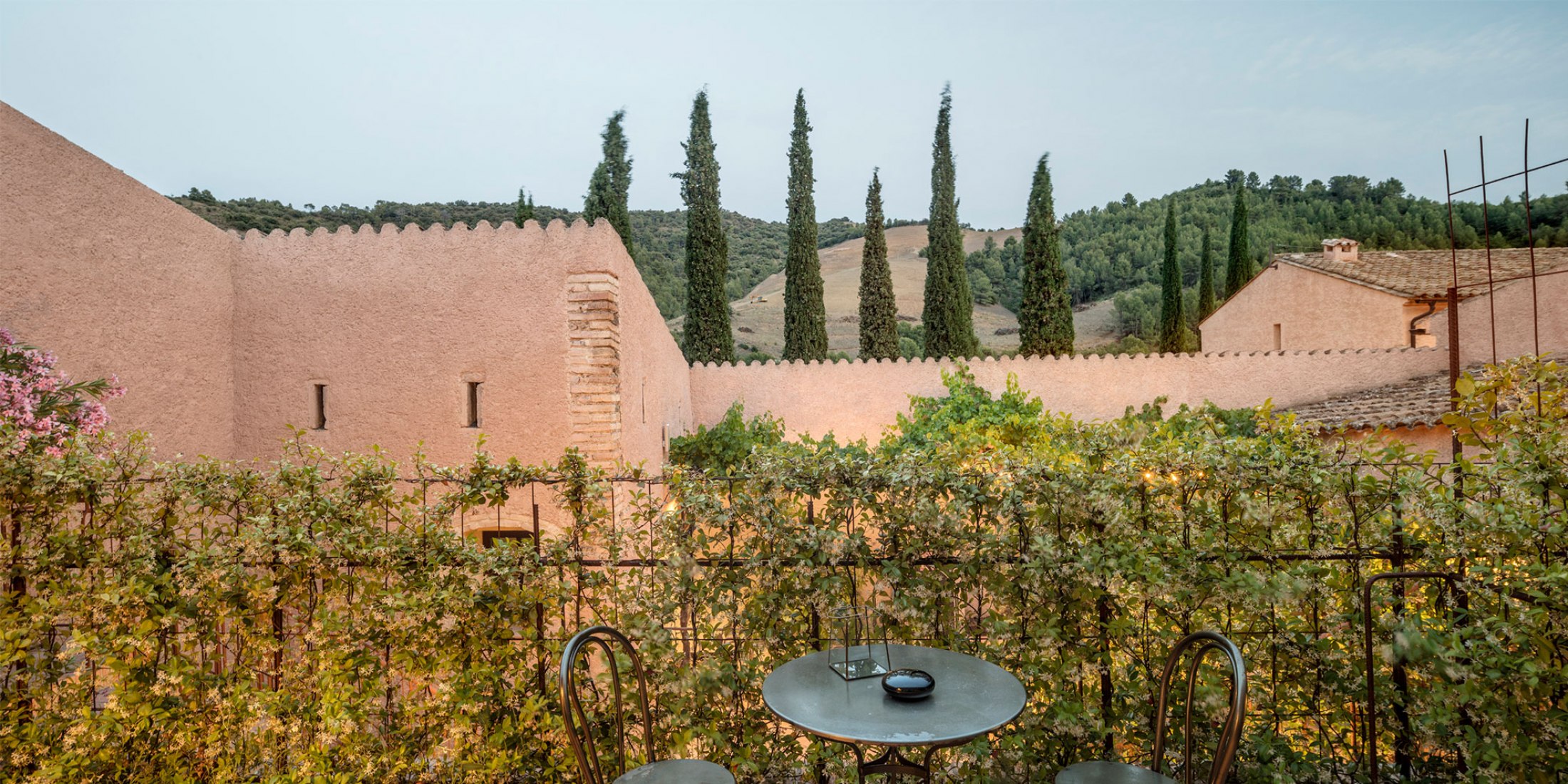 Landscaping project Terra Dominicata Hotel & Winery by SCOB. Photograph by Adrià Goula