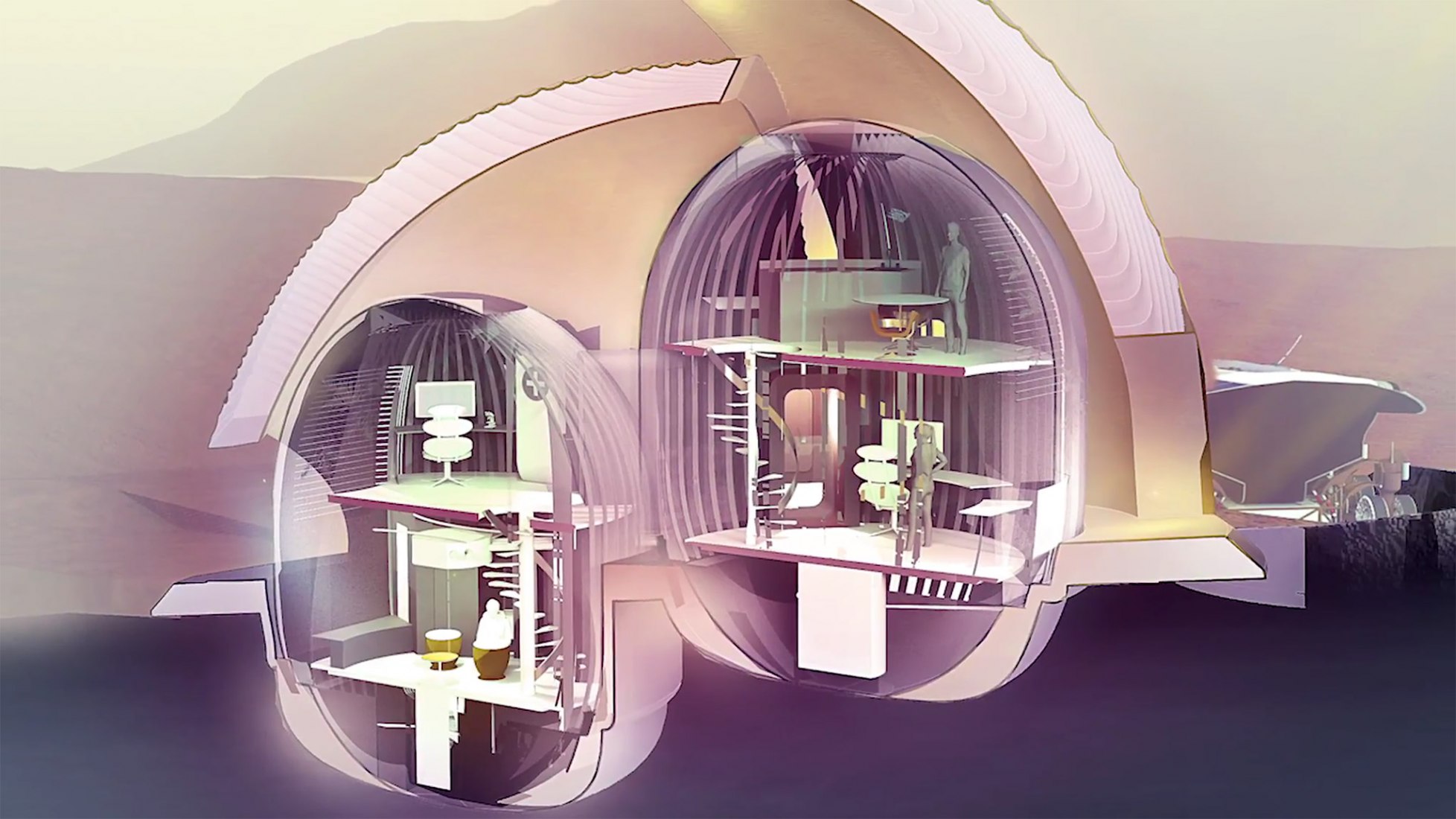 Team SEArch+/Apis Cor of New York is the fourth-place winner in NASA’s 3D-Printed Habitat Challenge, Phase 3: Level 1 competition.