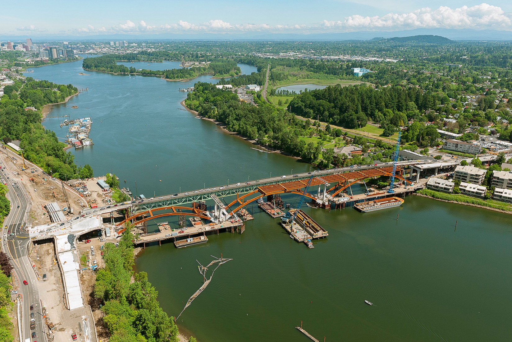 Major Span: Sellwood Bridge, Portland, Ore. Prize Bridge Awards photo, courtesy of NSBA