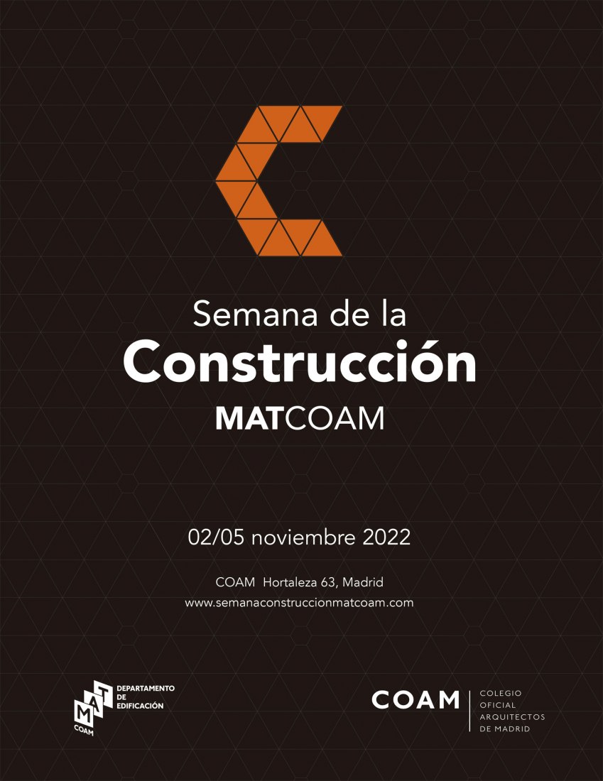 1ª edición de MATCOAM Construction Week, del 2 al 5 de noviembre en el COAM