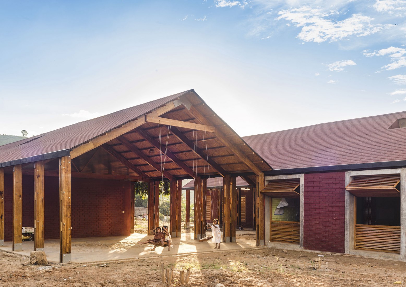 Jerusalén de Miñaro school by Marta Maccaglia. Photograph by Eleazar Cuadros.