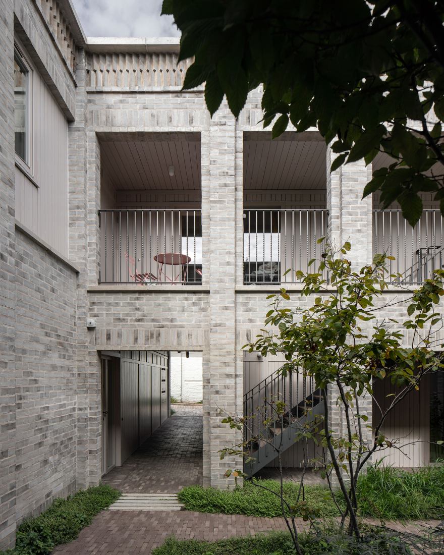 Courtyard housing by Sergison Bates architects LLP. Photograph by David Grandorge & Danko Stjepanovic.