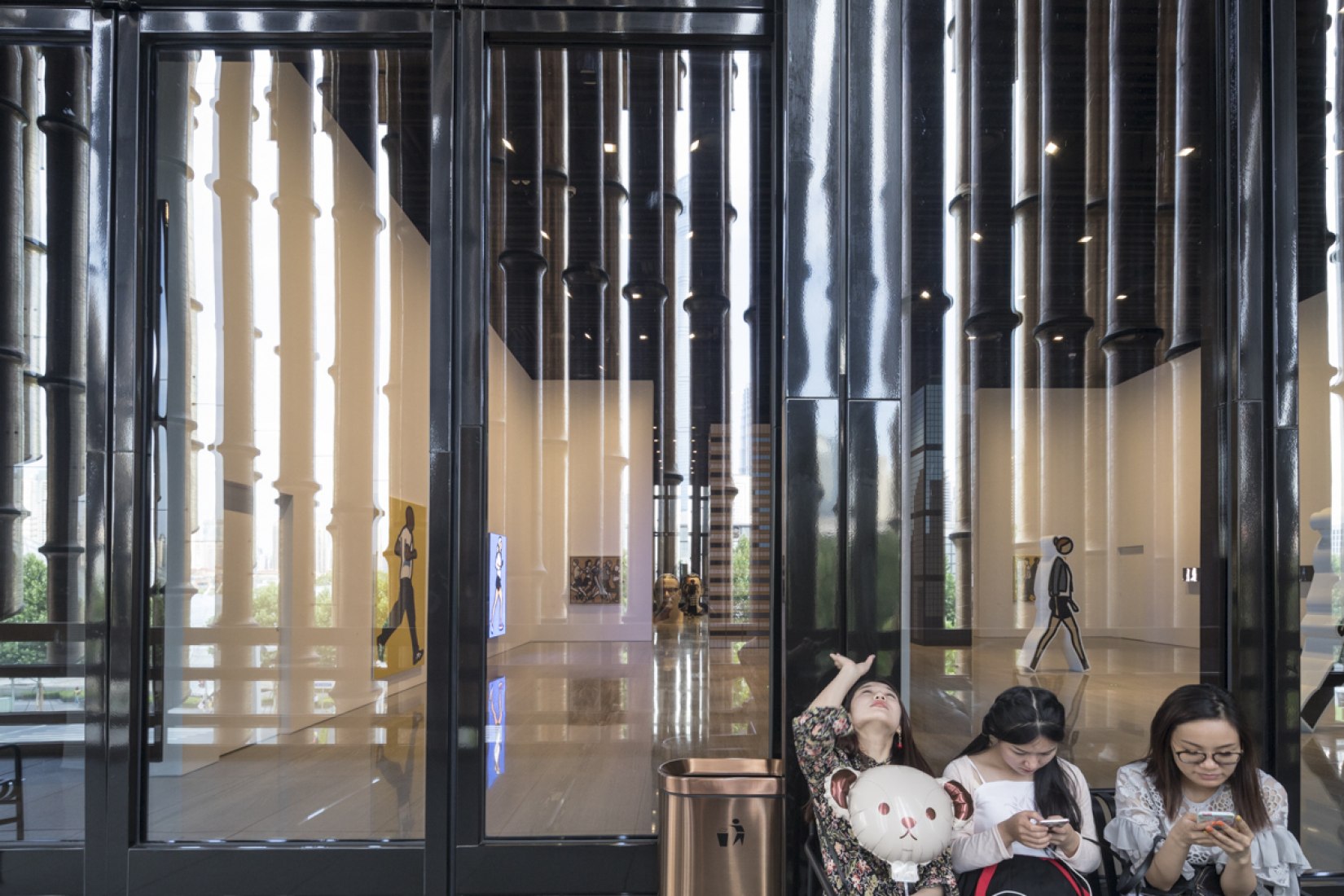 Fosun Foundation, a theatre with curtain-like facade completed by ...