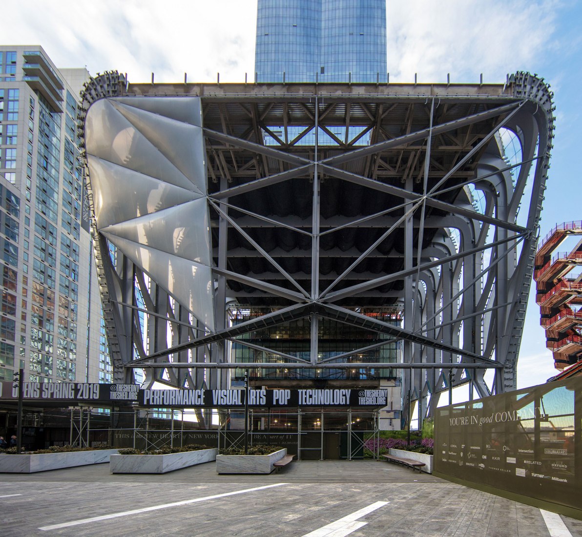 Nuevas imágenes de "The Shed" en Hudson Yards de Diller Scofidio