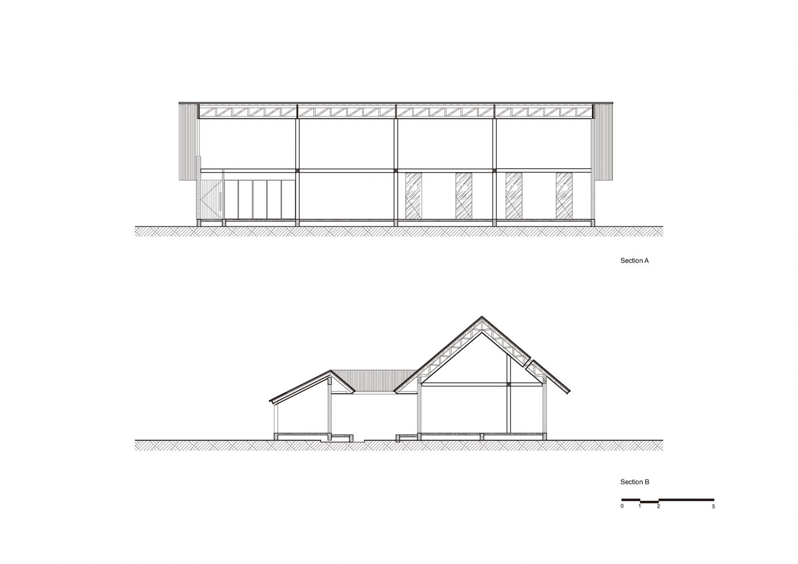 Sections. Moonler Showroom by Sher Maker.