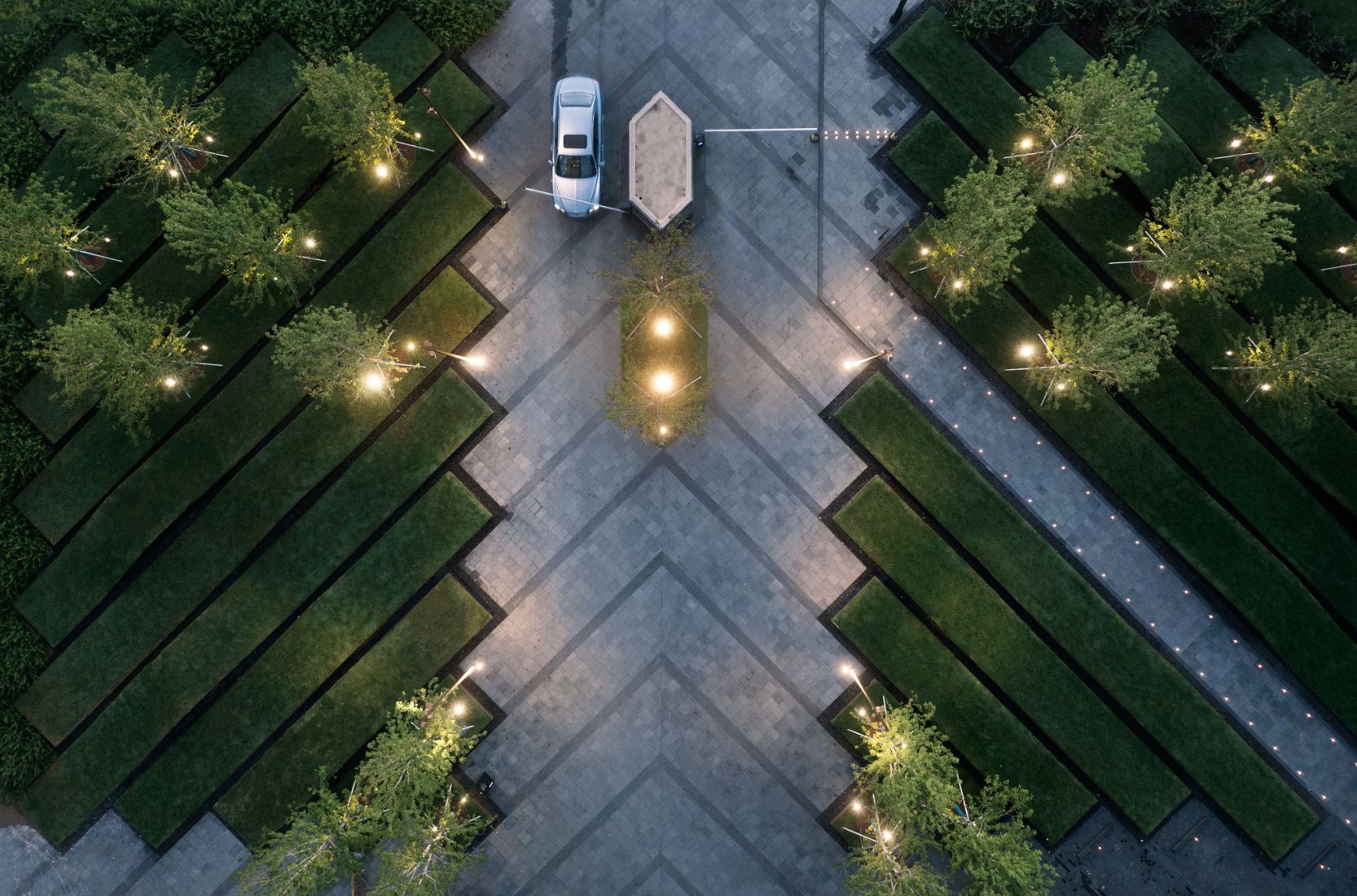 Le Meridien landscape by Shma Company Limited. Photograph by Arch-exist.