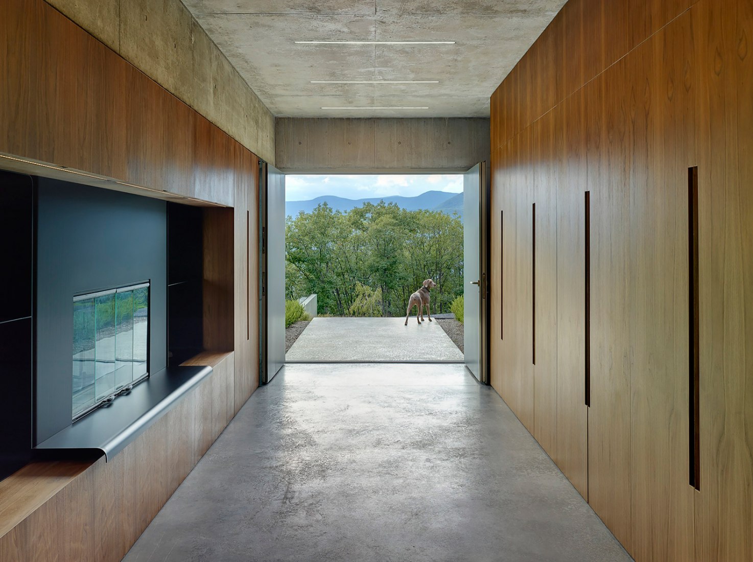 Interior. Casa Shokan por Jay Bargmann. Fotografía © Brad Feinknopf. 