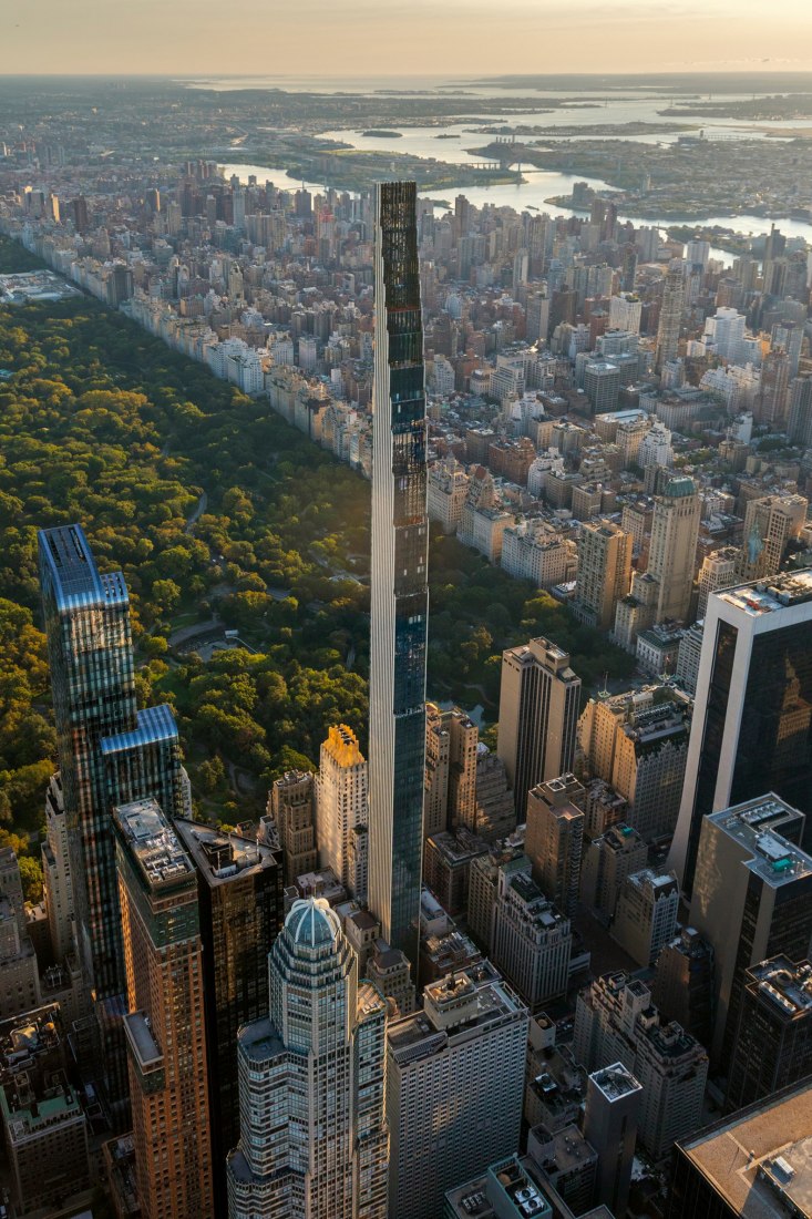 111 West 57th Street skyscraper by SHoP Architects. Photograph by David Sundberg