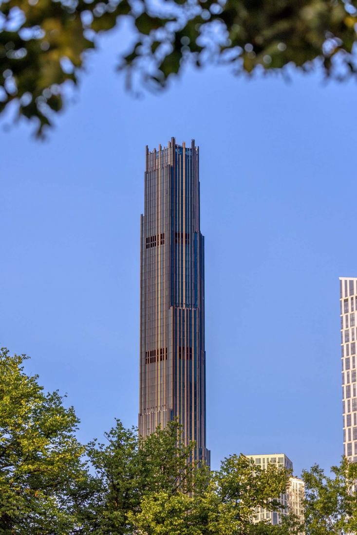 The Brooklyn Tower skyscraper by SHoP. Photography by Max Touhey.