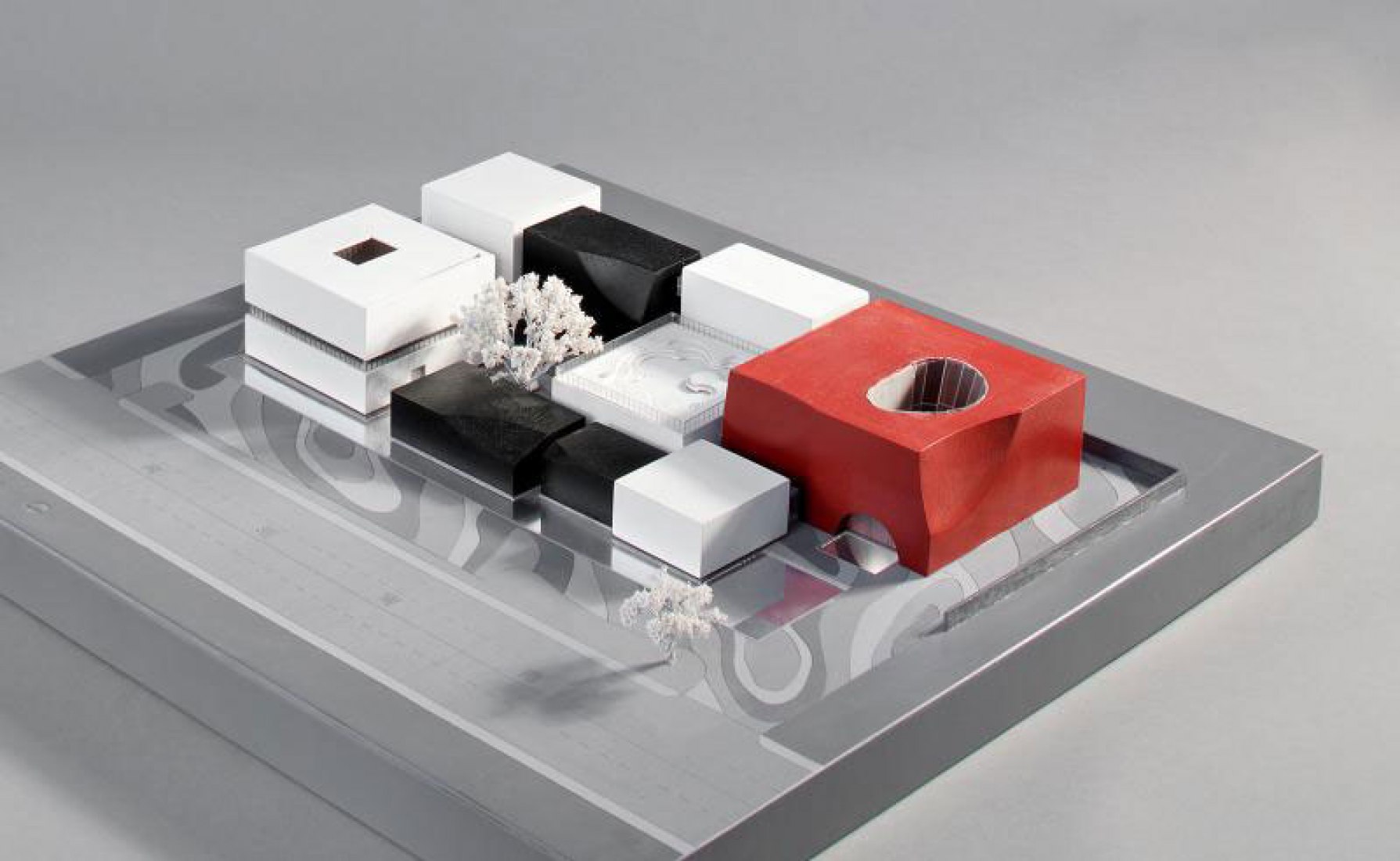 Model. Shuyang Art Gallery by Danshen Dong. Courtesy by UAD