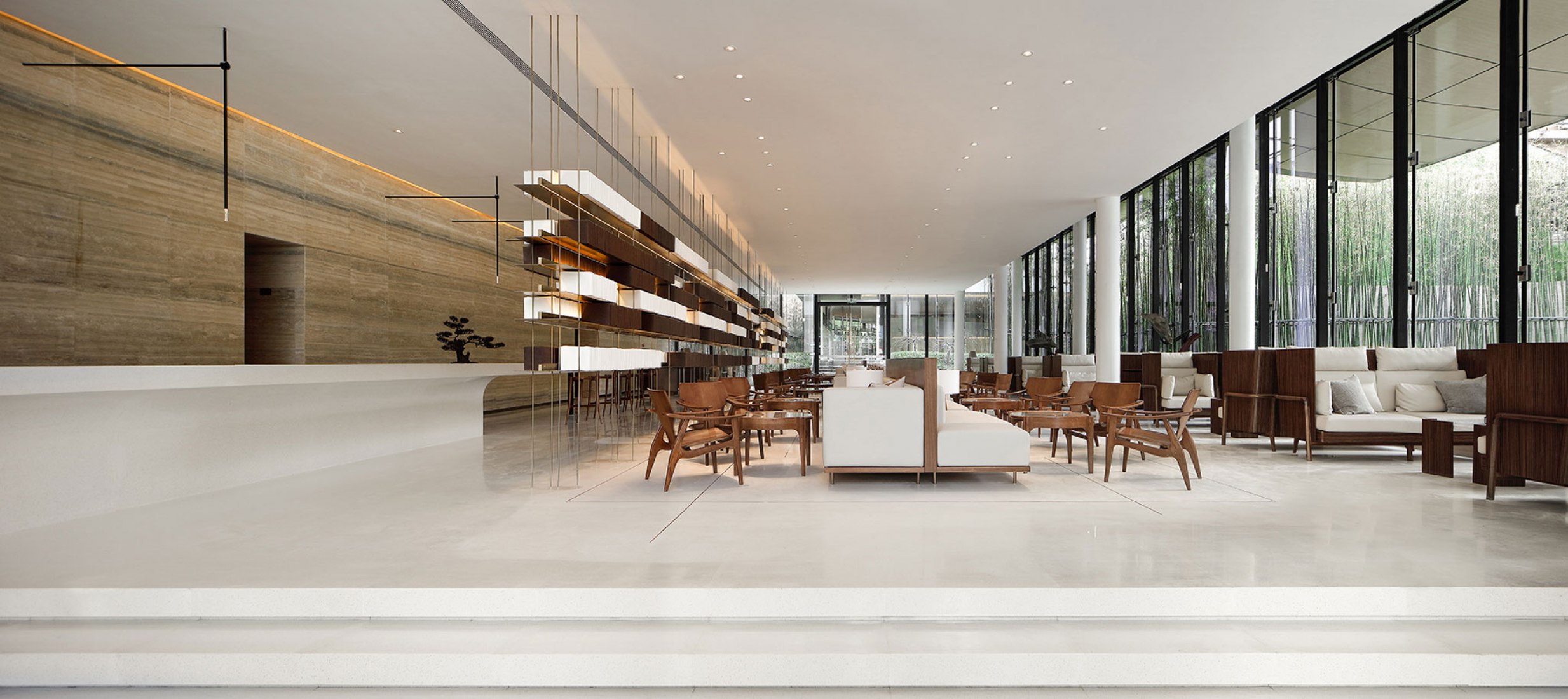 Bar. SINO-OCEAN. Oriental Worldview Sales Center. Photograph by Yuchen Chao. Copyright by Waterfrom Design 