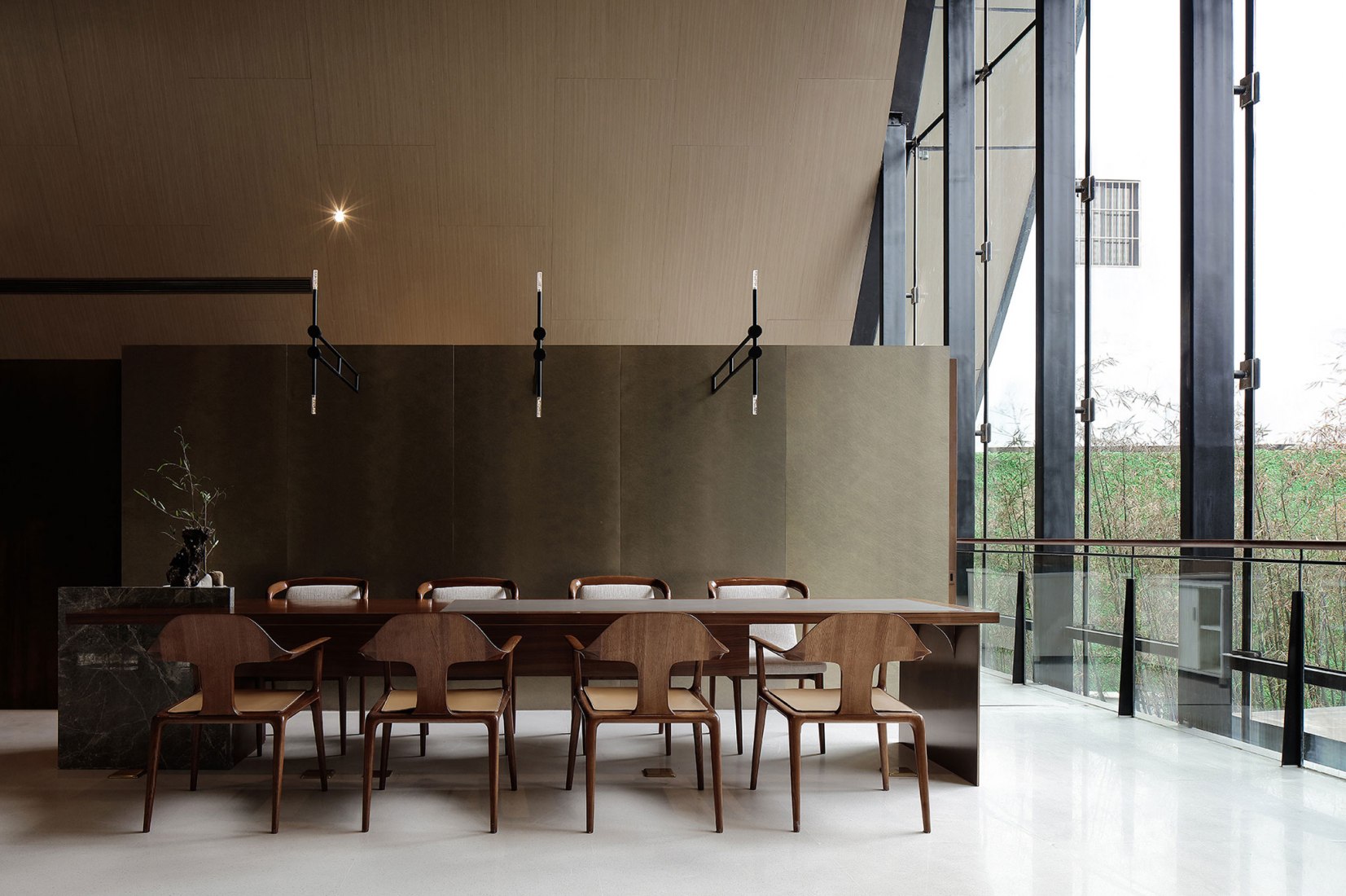 2floor meeting area. SINO-OCEAN. Oriental Worldview Sales Center. Photograph by Yuchen Chao. Copyright by Waterfrom Design 