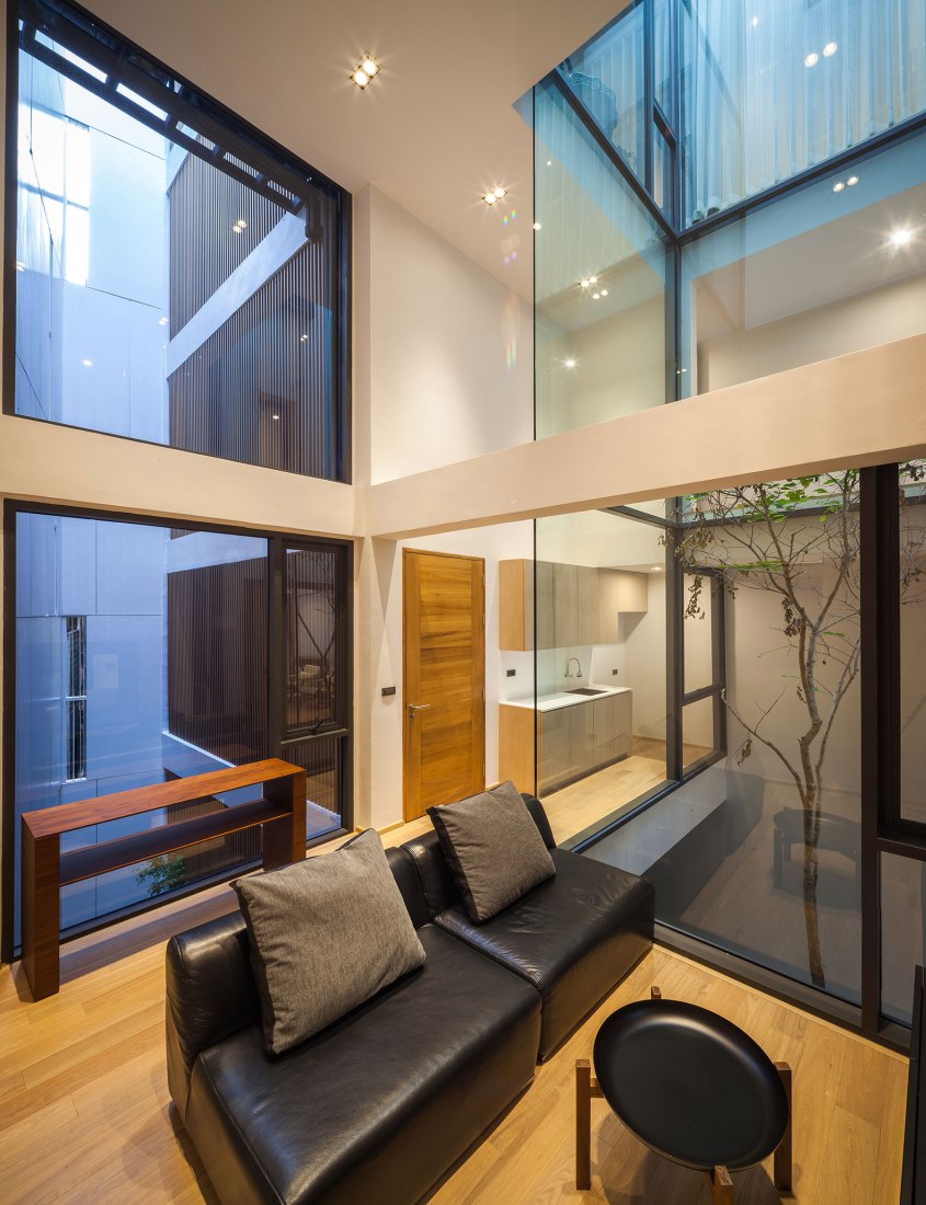 Vista interior. Siri House por IDIN Architects. Fotografía © Spaceshift Studio