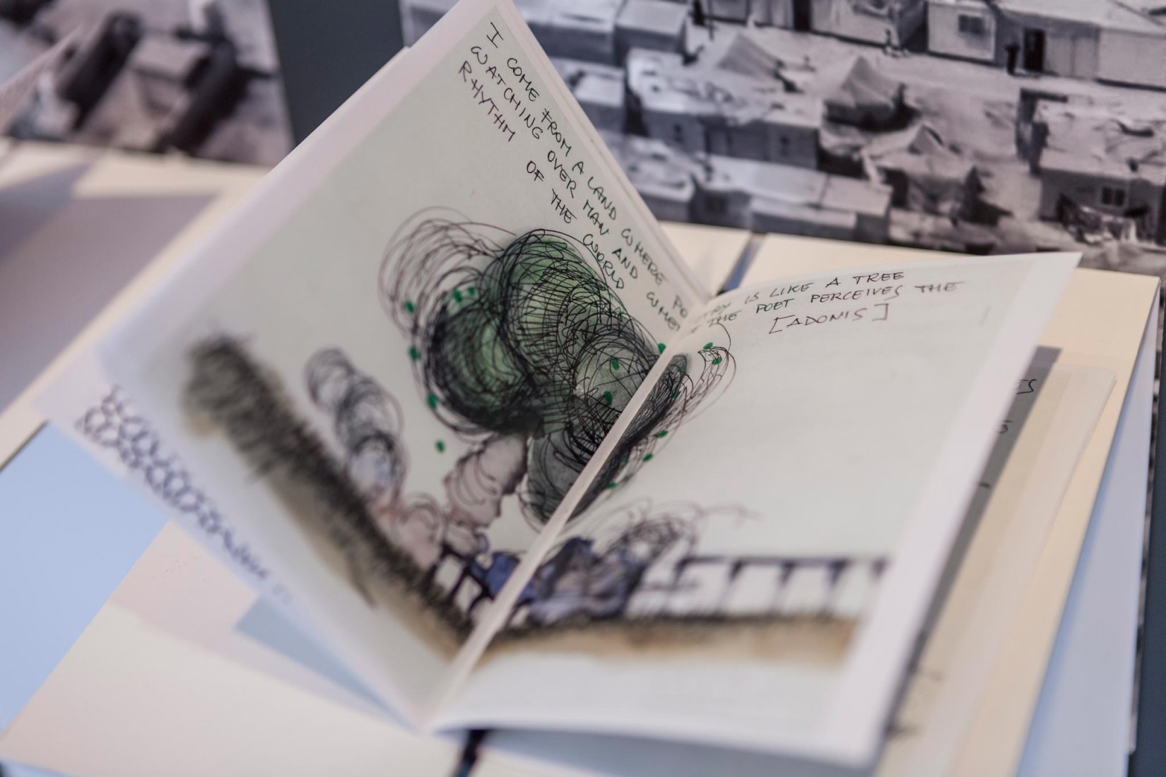 Detalle. Croquis por Siria - Università Iuav de Venecia. Imagen cortesía de Iuav