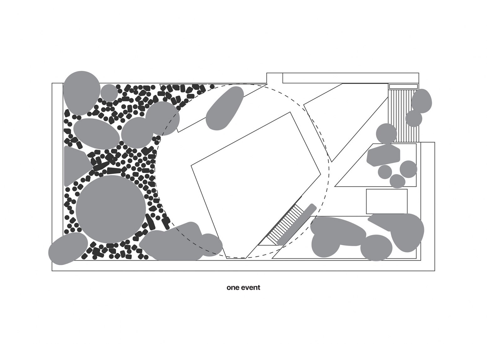 Propuesta de disposición 1. New Korean Garden por SKNYPL