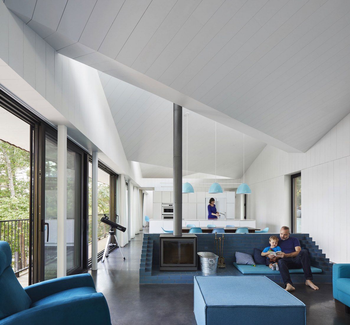 VistaInterior view. Sky House by Julia Jamrozik and Coryn Kempster. Photography © Doublespace Photography interior. Sky House por Julia Jamrozik y Coryn Kempster. Fotografía © Doublespace Photography