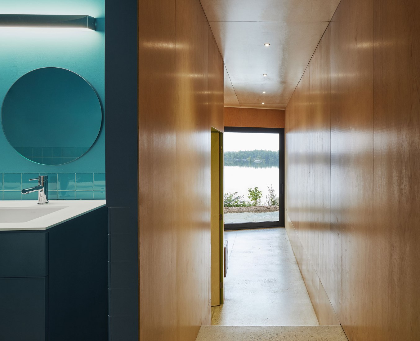 Interior view. Sky House by Julia Jamrozik and Coryn Kempster. Photography © Doublespace Photography