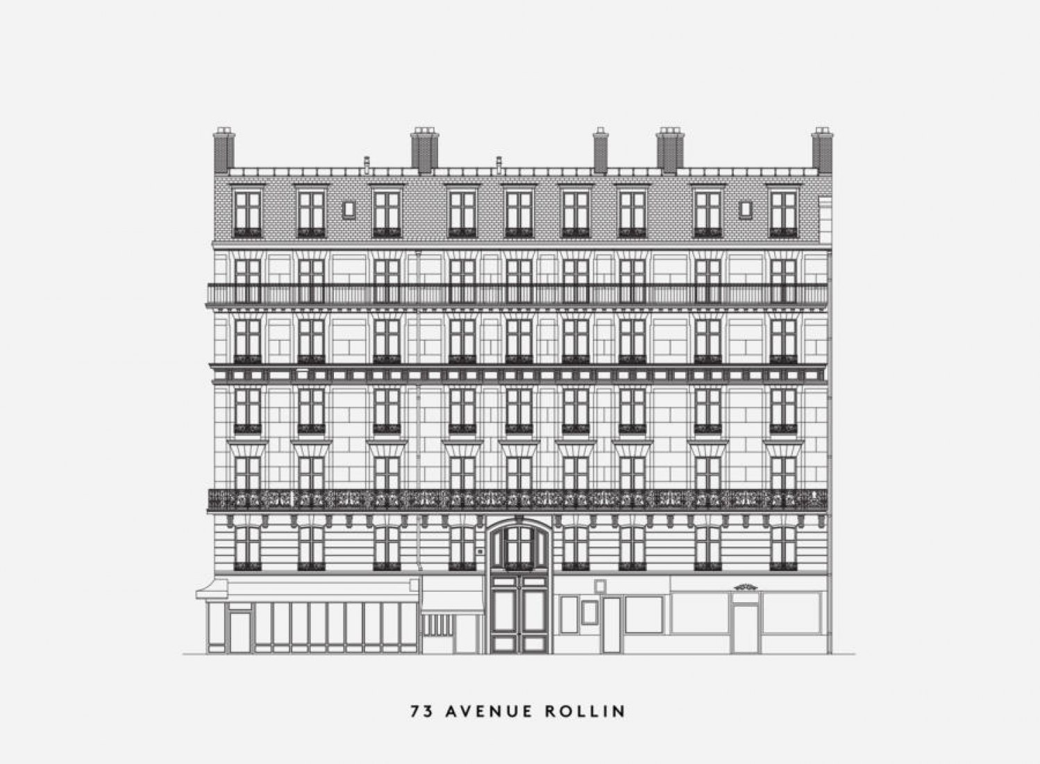 73 Avenue Rollin. Paris Haussmann. Modèle de ville/Modelo de ciudad. Imagen © cortesía de LAN 