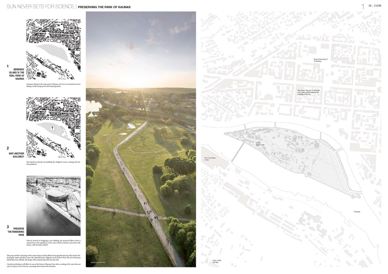Panel de concurso. © SMAR Architecture Studio. 