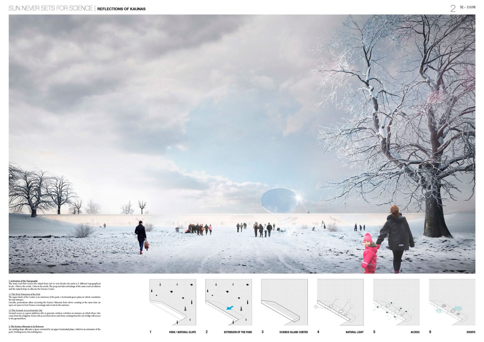 Panel de concurso. © SMAR Architecture Studio. 