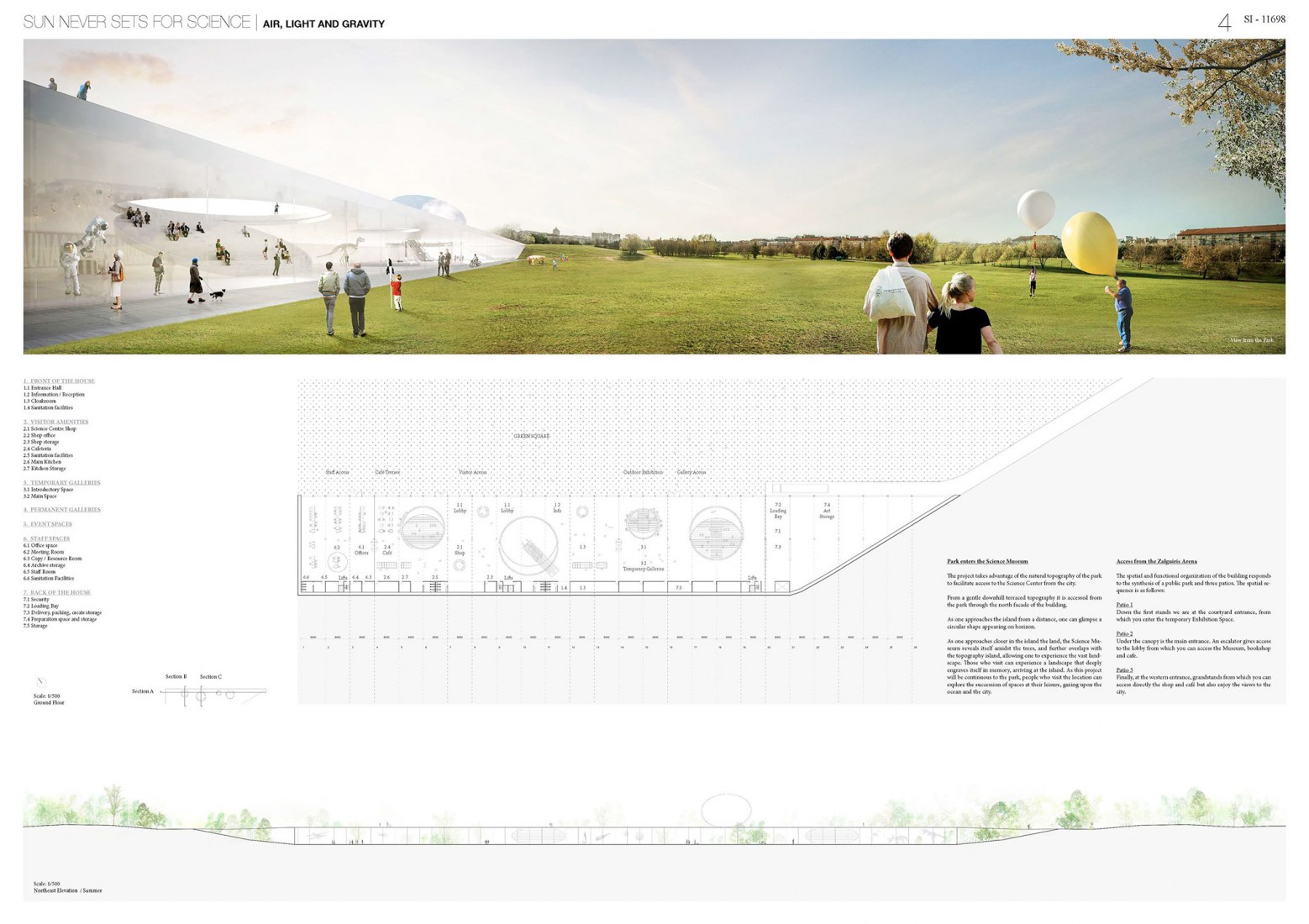Panel de concurso. © SMAR Architecture Studio. 