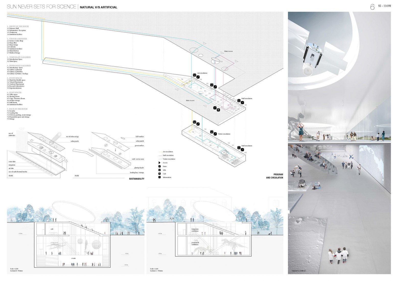 Panel de concurso. © SMAR Architecture Studio. 