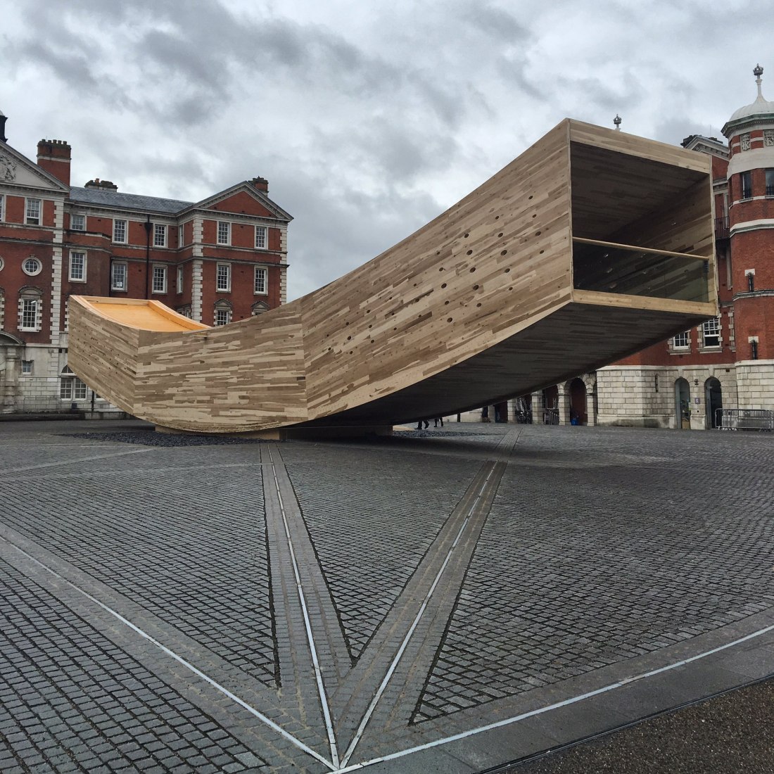 The Smile  for the London Design Festival 2016, by Alison Brooks Architects
