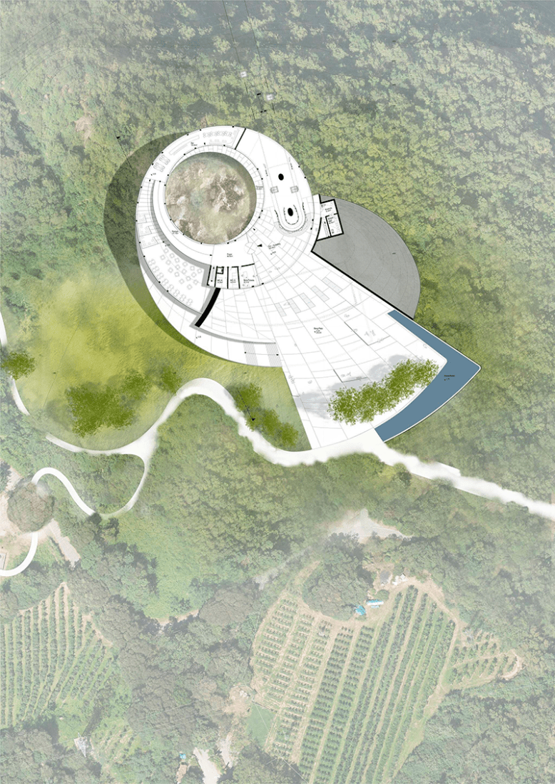 Planta superior. Nuevo teleférico de Bolzano por Snøhetta. Imagen © Snøhetta.