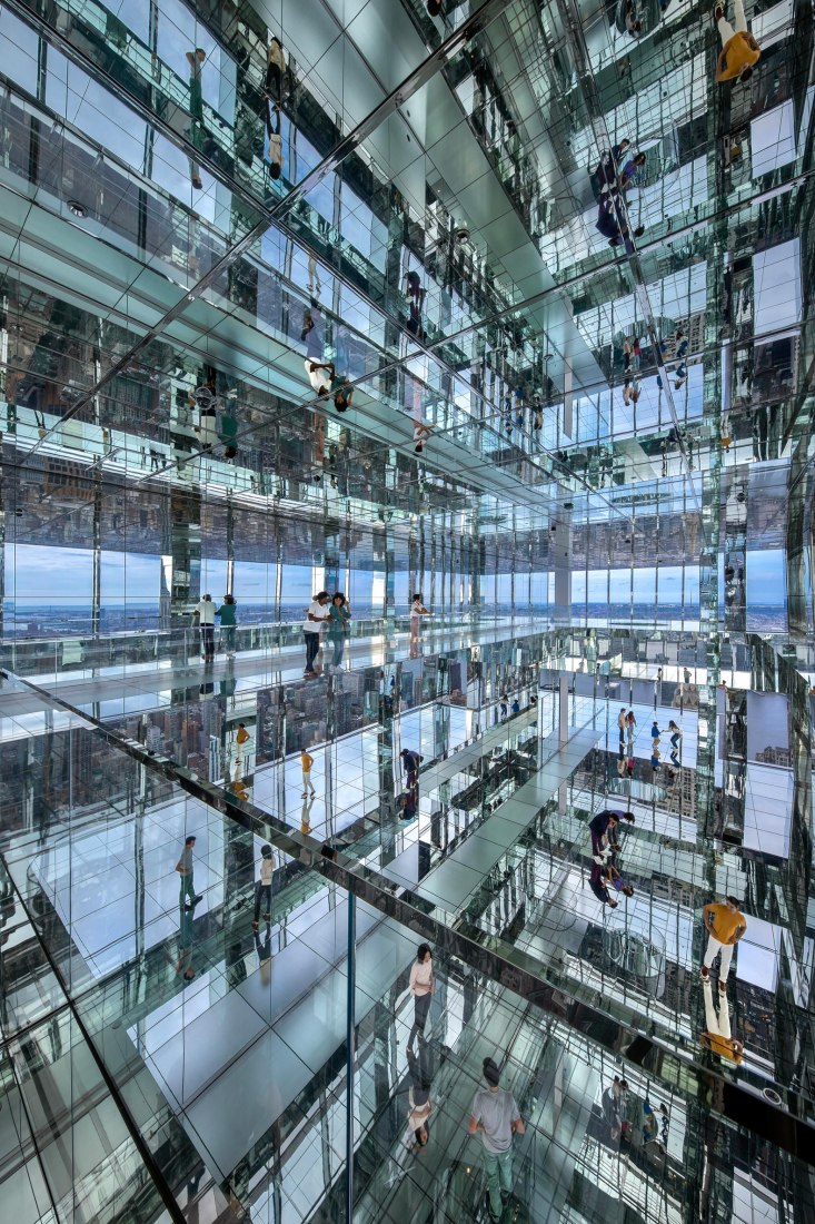 SUMMIT One Vanderbilt Observatory by Snøhetta. Photograph courtesy of One Vanderbilt and KPF