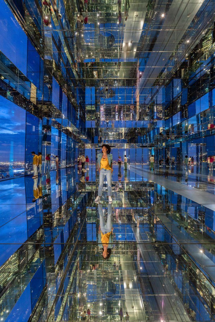 SUMMIT One Vanderbilt Observatory by Snøhetta. Photograph courtesy of One Vanderbilt and KPF