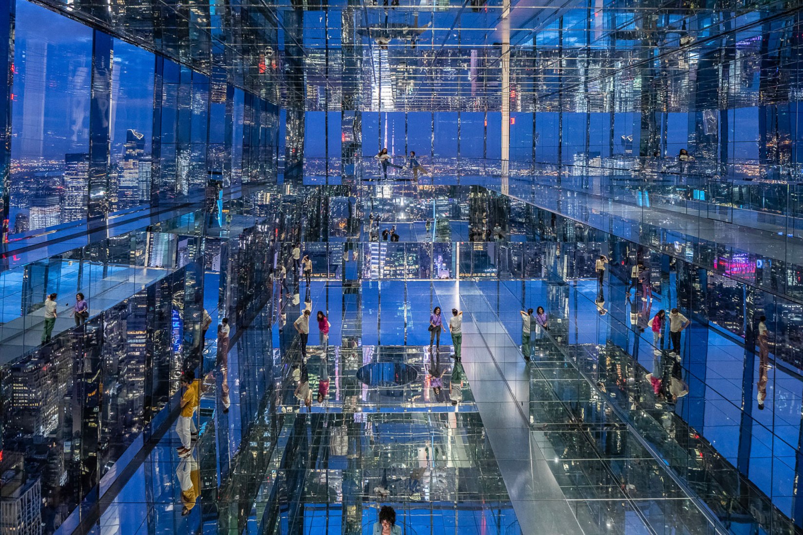 SUMMIT One Vanderbilt Observatory by Snøhetta. Photograph courtesy of One Vanderbilt and KPF