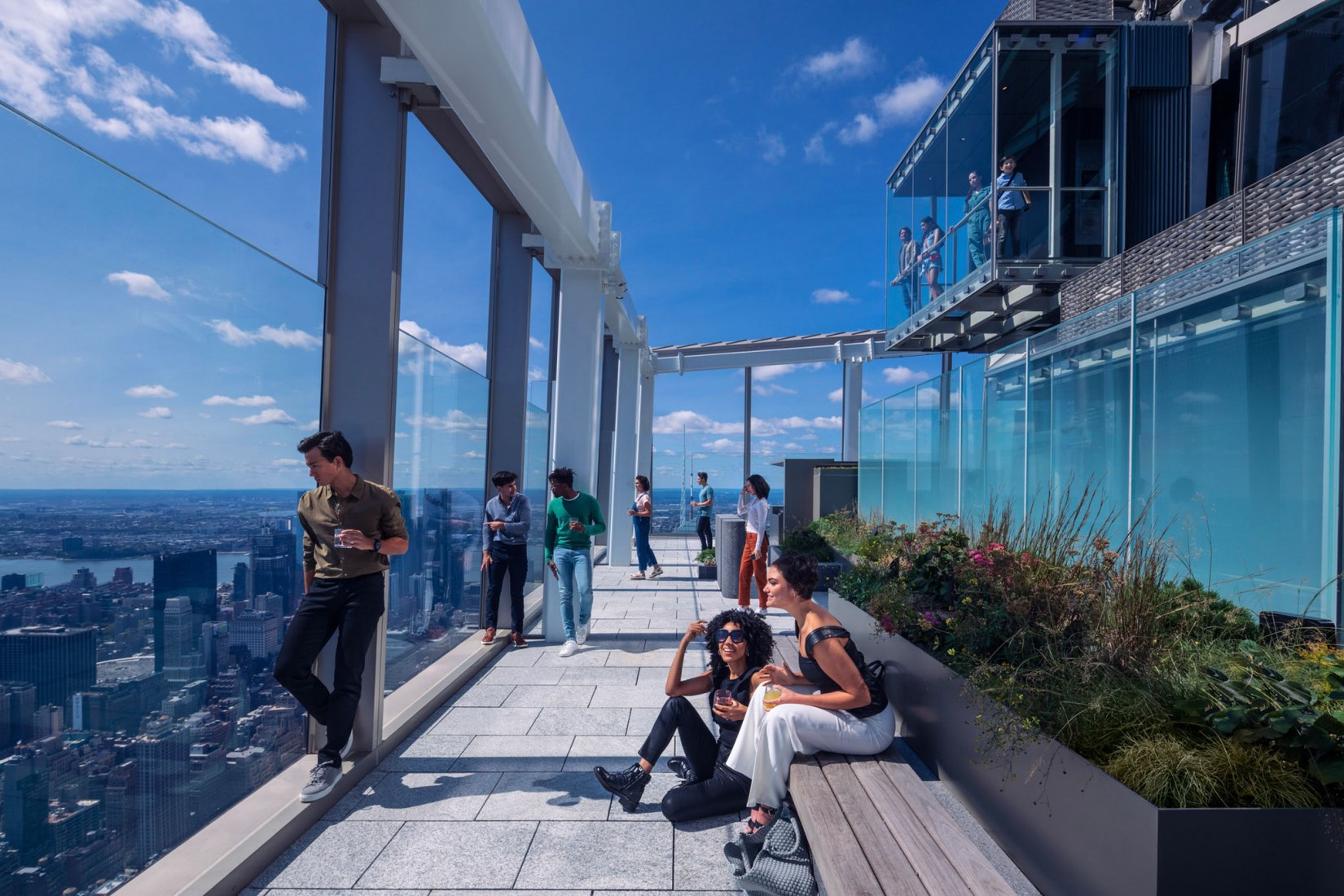 SUMMIT One Vanderbilt Observatory by Snøhetta. Photograph courtesy of One Vanderbilt and KPF