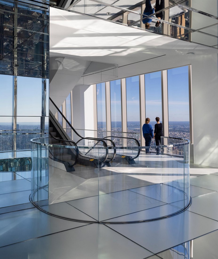 SUMMIT One Vanderbilt Observatory by Snøhetta. Photograph by Michael Grimm