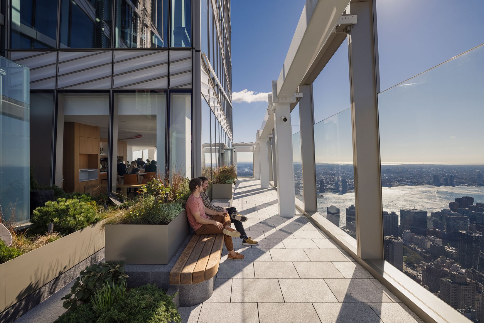 SUMMIT One Vanderbilt Observatory by Snøhetta. Photograph by Michael Grimm
