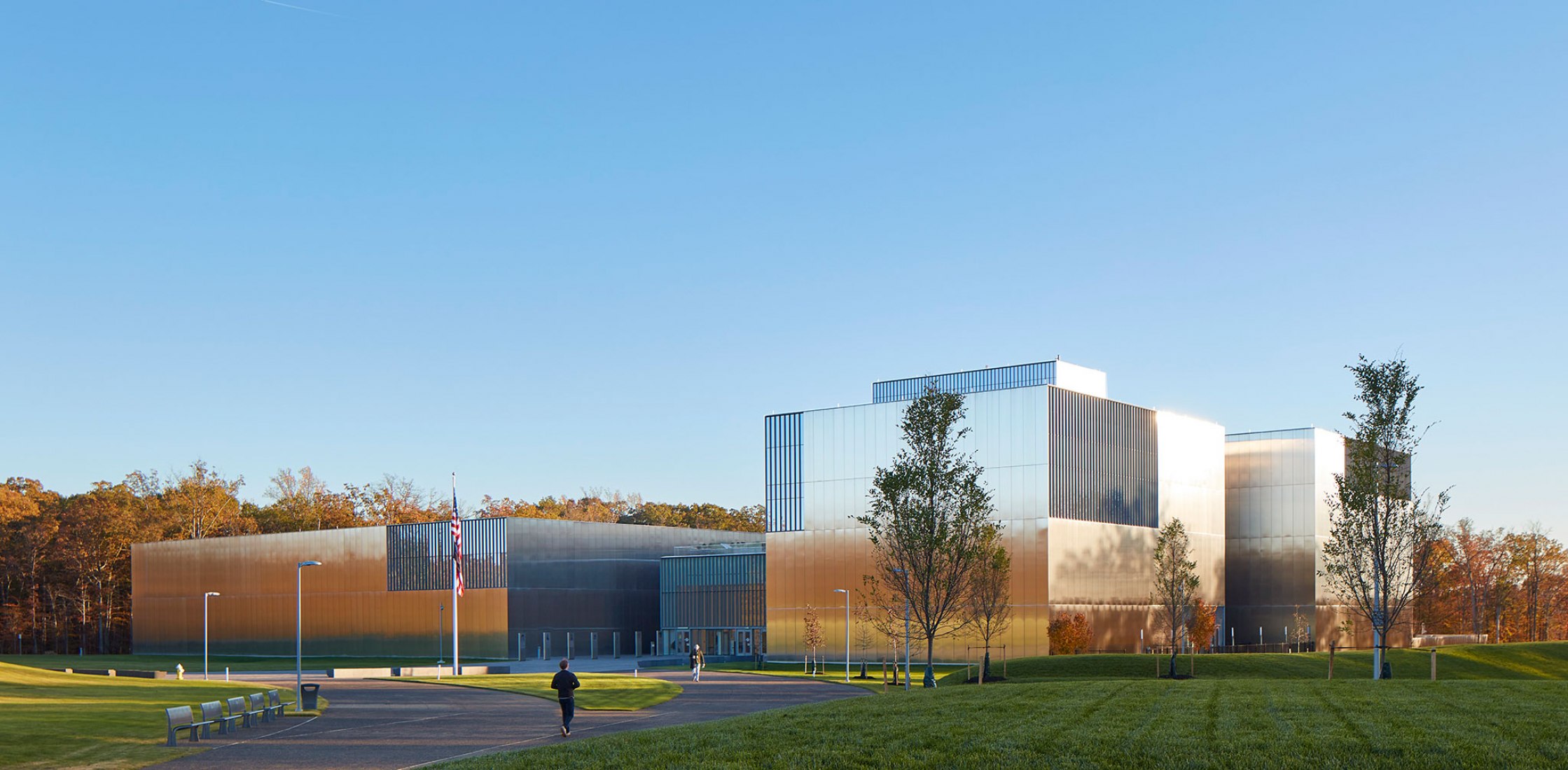 National Museum of the United States Army by SOM. Photograph by Dave Burk, SOM