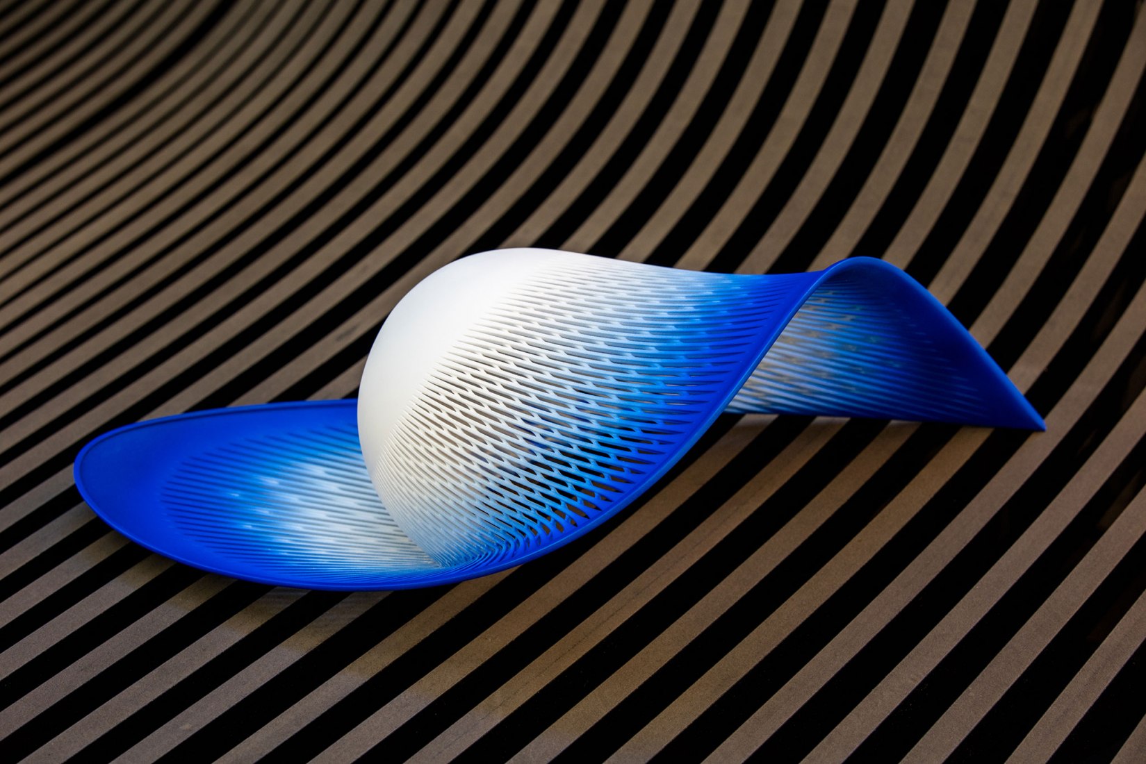 H-Line Hat by Zaha Hadid Architects. Photograph by Luke Hayes